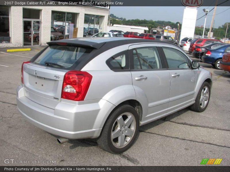 Bright Silver Metallic / Pastel Slate Gray 2007 Dodge Caliber R/T AWD