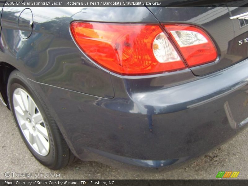 Modern Blue Pearl / Dark Slate Gray/Light Slate Gray 2008 Chrysler Sebring LX Sedan
