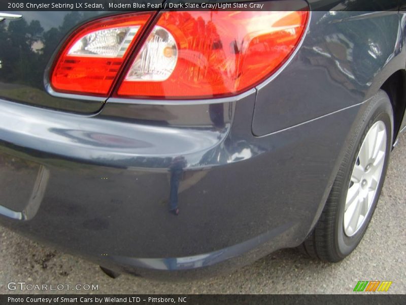 Modern Blue Pearl / Dark Slate Gray/Light Slate Gray 2008 Chrysler Sebring LX Sedan