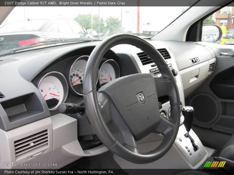 Bright Silver Metallic / Pastel Slate Gray 2007 Dodge Caliber R/T AWD