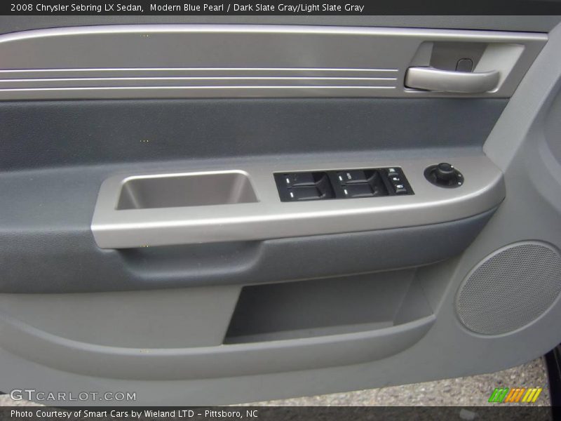 Modern Blue Pearl / Dark Slate Gray/Light Slate Gray 2008 Chrysler Sebring LX Sedan