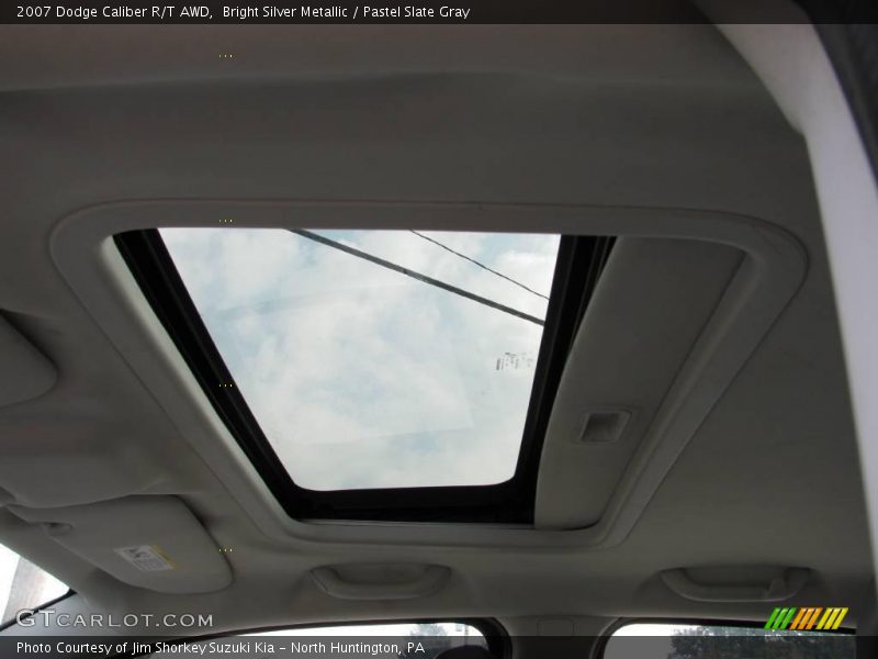 Bright Silver Metallic / Pastel Slate Gray 2007 Dodge Caliber R/T AWD