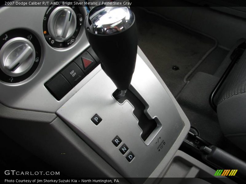 Bright Silver Metallic / Pastel Slate Gray 2007 Dodge Caliber R/T AWD