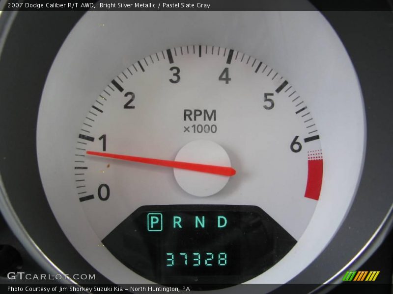 Bright Silver Metallic / Pastel Slate Gray 2007 Dodge Caliber R/T AWD