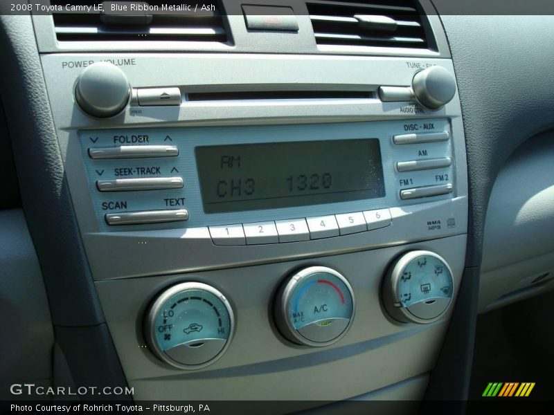 Blue Ribbon Metallic / Ash 2008 Toyota Camry LE