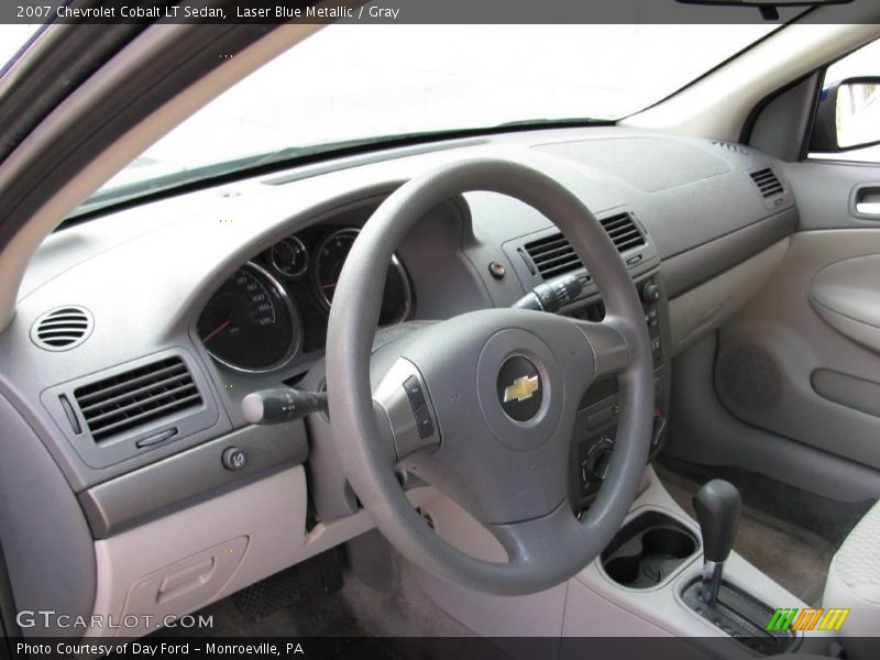 Laser Blue Metallic / Gray 2007 Chevrolet Cobalt LT Sedan