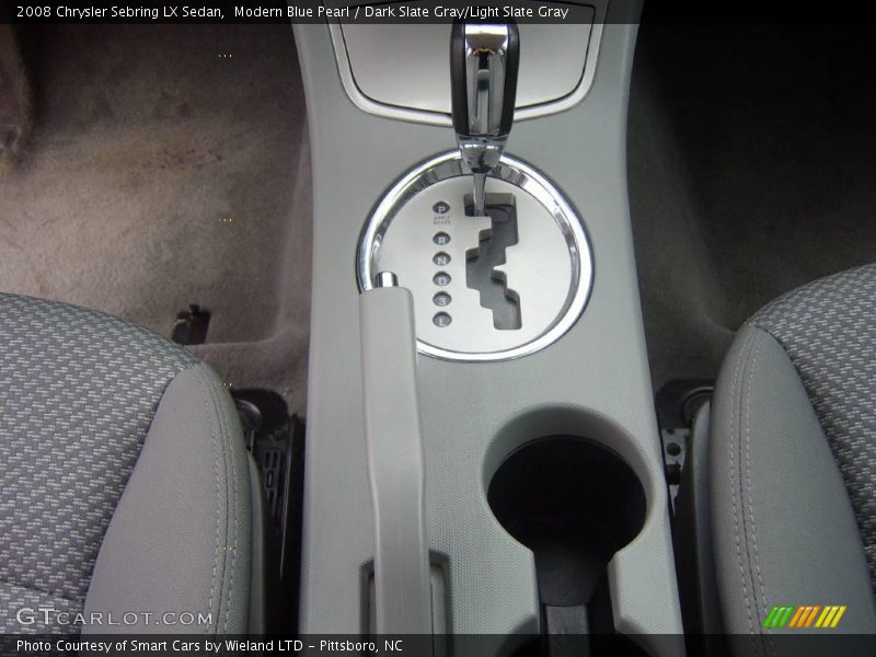 Modern Blue Pearl / Dark Slate Gray/Light Slate Gray 2008 Chrysler Sebring LX Sedan