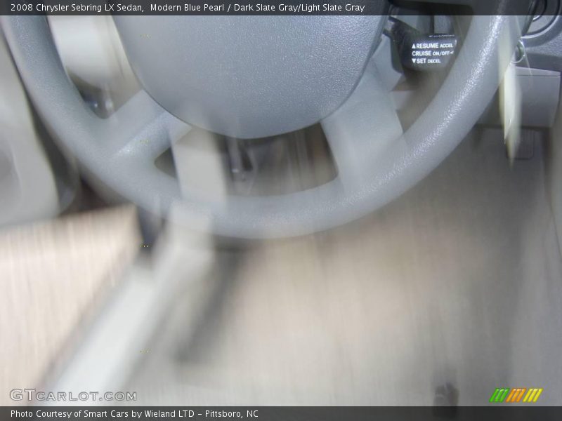 Modern Blue Pearl / Dark Slate Gray/Light Slate Gray 2008 Chrysler Sebring LX Sedan