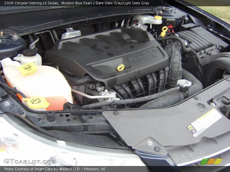 Modern Blue Pearl / Dark Slate Gray/Light Slate Gray 2008 Chrysler Sebring LX Sedan