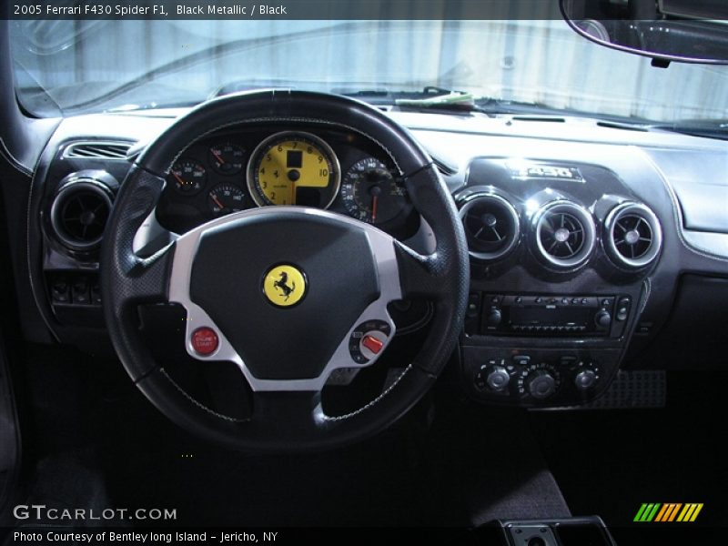 Black Metallic / Black 2005 Ferrari F430 Spider F1
