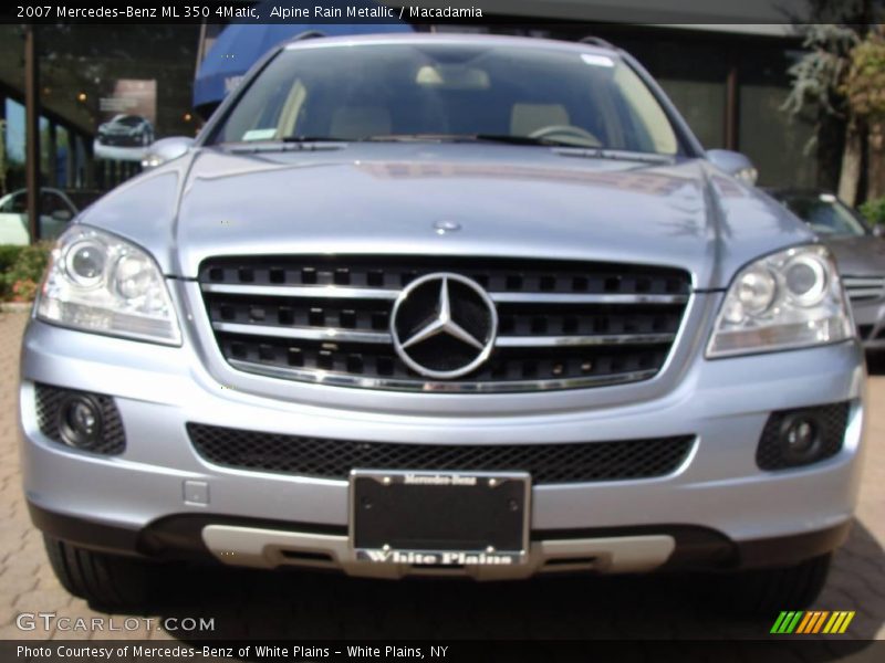 Alpine Rain Metallic / Macadamia 2007 Mercedes-Benz ML 350 4Matic