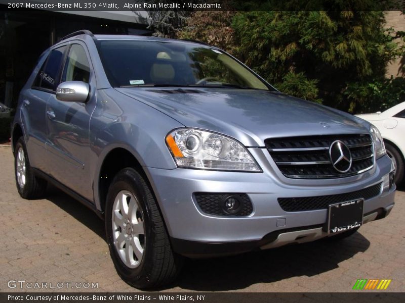 Alpine Rain Metallic / Macadamia 2007 Mercedes-Benz ML 350 4Matic