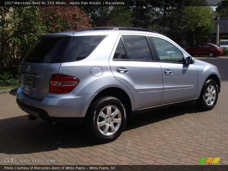 Alpine Rain Metallic / Macadamia 2007 Mercedes-Benz ML 350 4Matic