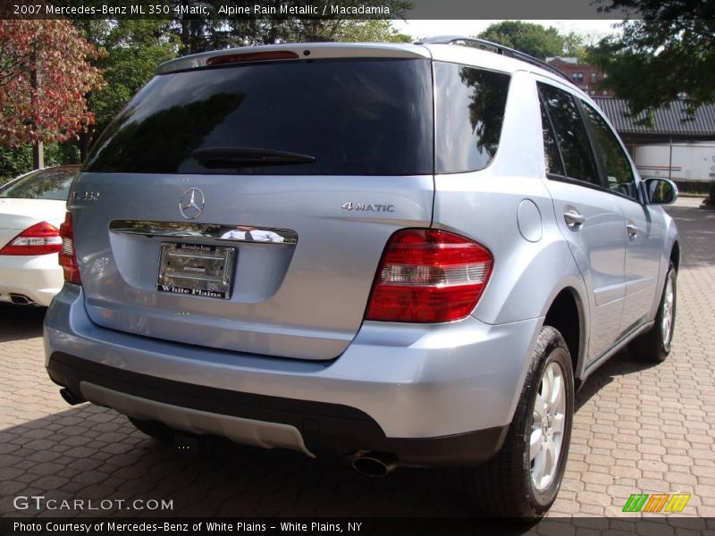 Alpine Rain Metallic / Macadamia 2007 Mercedes-Benz ML 350 4Matic