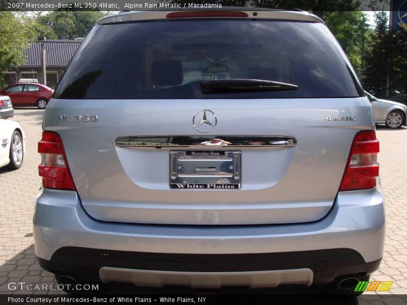 Alpine Rain Metallic / Macadamia 2007 Mercedes-Benz ML 350 4Matic