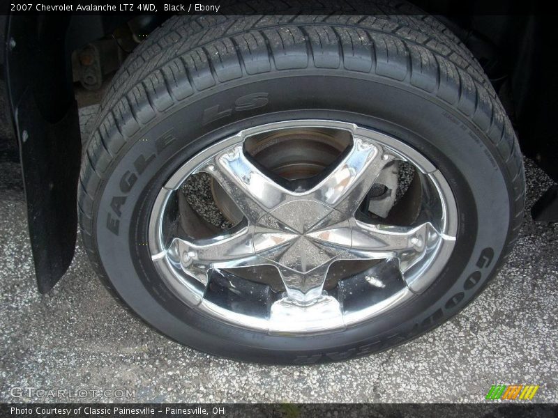 Black / Ebony 2007 Chevrolet Avalanche LTZ 4WD