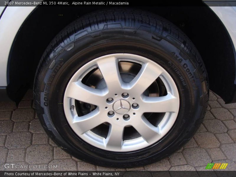 Alpine Rain Metallic / Macadamia 2007 Mercedes-Benz ML 350 4Matic