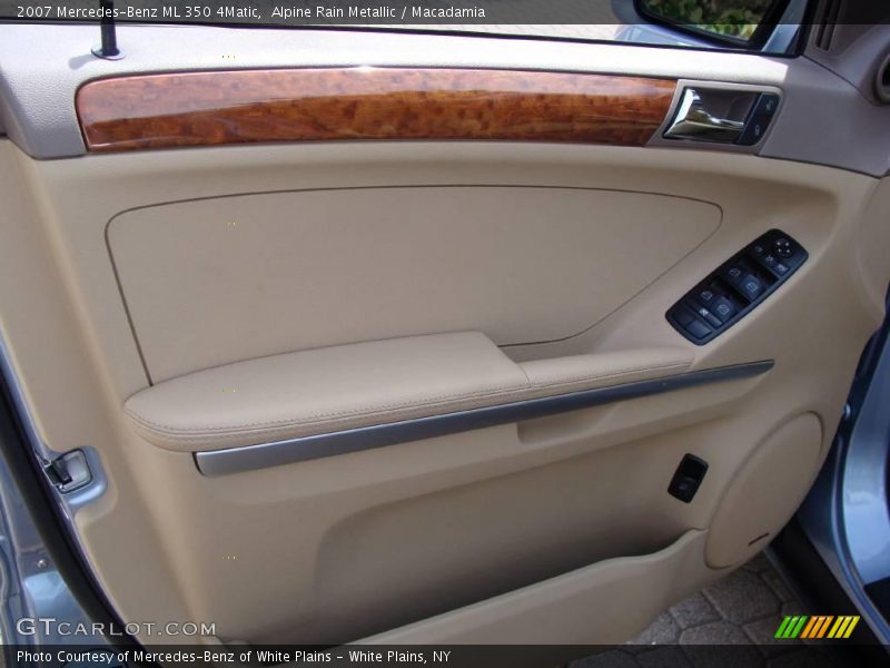 Alpine Rain Metallic / Macadamia 2007 Mercedes-Benz ML 350 4Matic