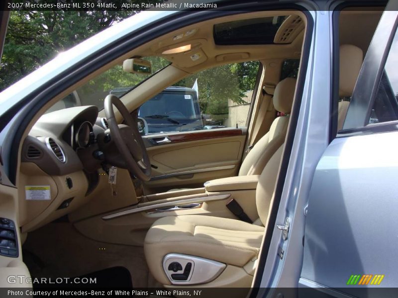 Alpine Rain Metallic / Macadamia 2007 Mercedes-Benz ML 350 4Matic