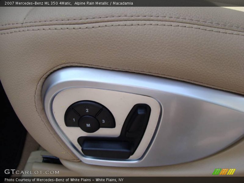 Alpine Rain Metallic / Macadamia 2007 Mercedes-Benz ML 350 4Matic