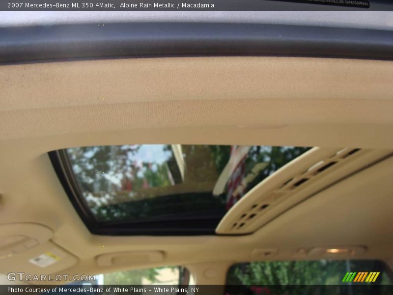 Alpine Rain Metallic / Macadamia 2007 Mercedes-Benz ML 350 4Matic