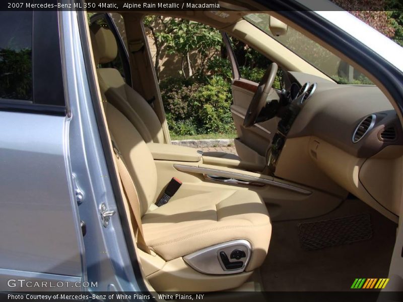 Alpine Rain Metallic / Macadamia 2007 Mercedes-Benz ML 350 4Matic