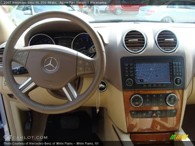 Alpine Rain Metallic / Macadamia 2007 Mercedes-Benz ML 350 4Matic