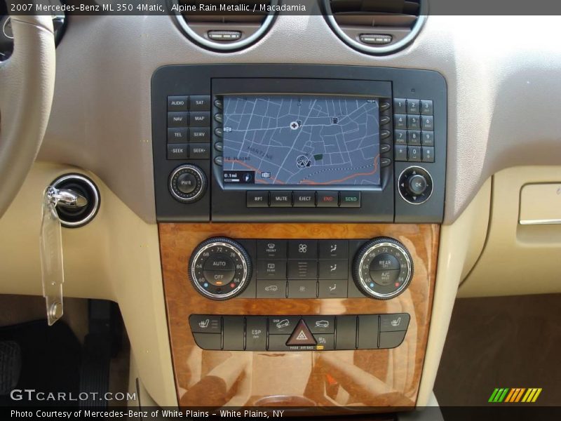 Alpine Rain Metallic / Macadamia 2007 Mercedes-Benz ML 350 4Matic