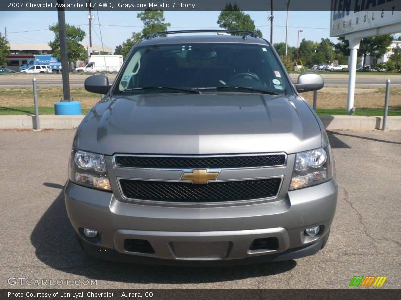 Graystone Metallic / Ebony 2007 Chevrolet Avalanche LTZ 4WD