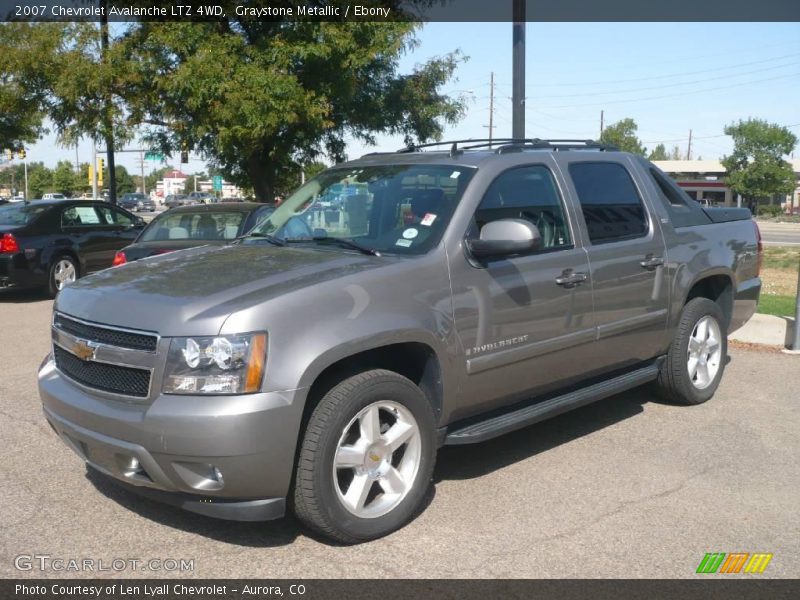 Graystone Metallic / Ebony 2007 Chevrolet Avalanche LTZ 4WD