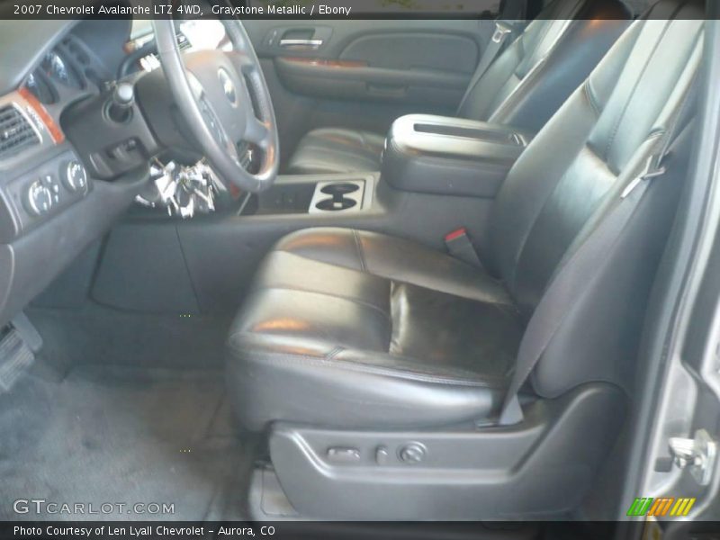 Graystone Metallic / Ebony 2007 Chevrolet Avalanche LTZ 4WD