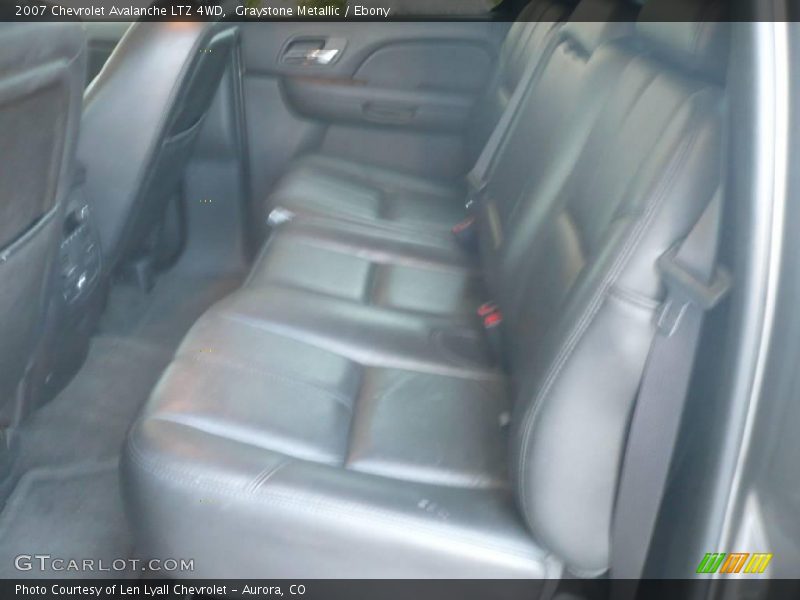 Graystone Metallic / Ebony 2007 Chevrolet Avalanche LTZ 4WD