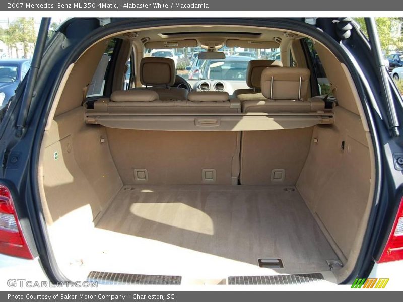 Alabaster White / Macadamia 2007 Mercedes-Benz ML 350 4Matic