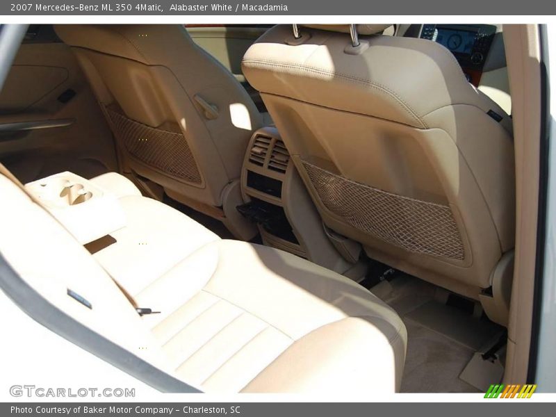 Alabaster White / Macadamia 2007 Mercedes-Benz ML 350 4Matic