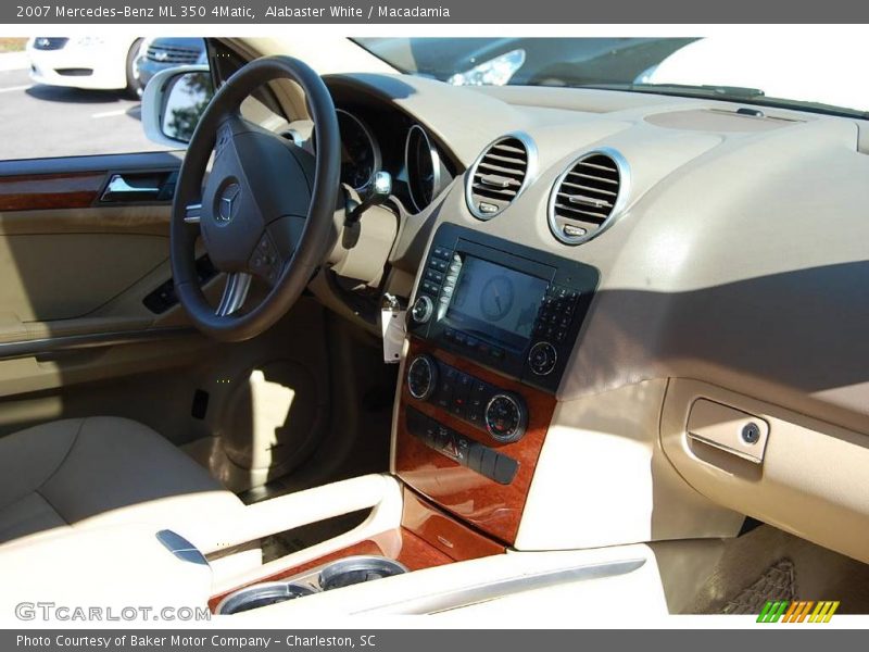 Alabaster White / Macadamia 2007 Mercedes-Benz ML 350 4Matic