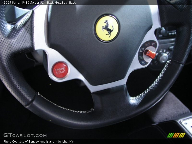 Black Metallic / Black 2005 Ferrari F430 Spider F1
