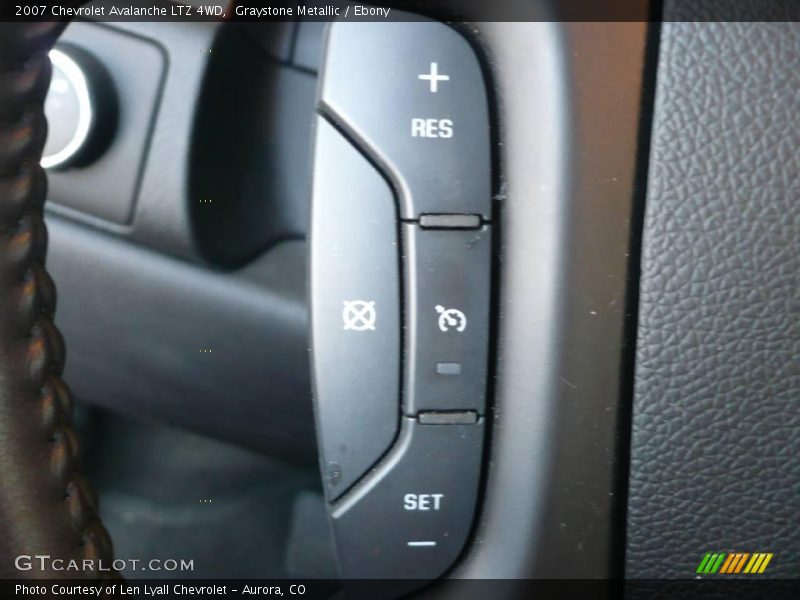 Graystone Metallic / Ebony 2007 Chevrolet Avalanche LTZ 4WD