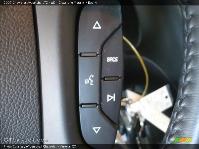 Graystone Metallic / Ebony 2007 Chevrolet Avalanche LTZ 4WD