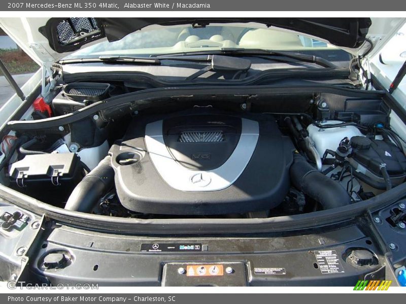 Alabaster White / Macadamia 2007 Mercedes-Benz ML 350 4Matic