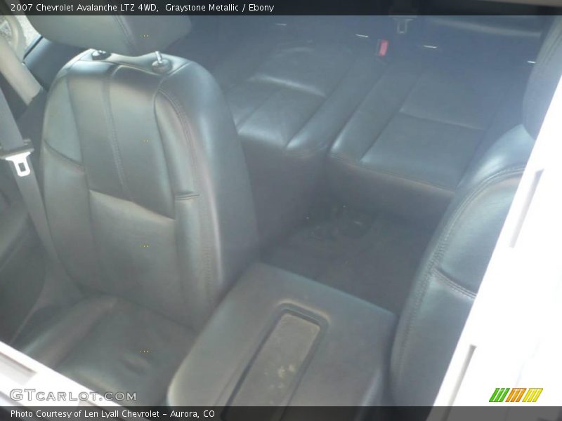 Graystone Metallic / Ebony 2007 Chevrolet Avalanche LTZ 4WD