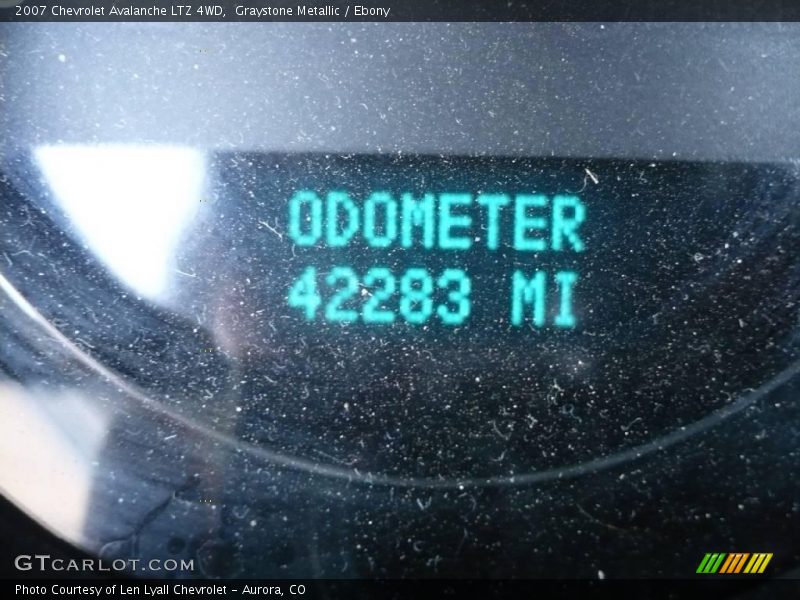 Graystone Metallic / Ebony 2007 Chevrolet Avalanche LTZ 4WD