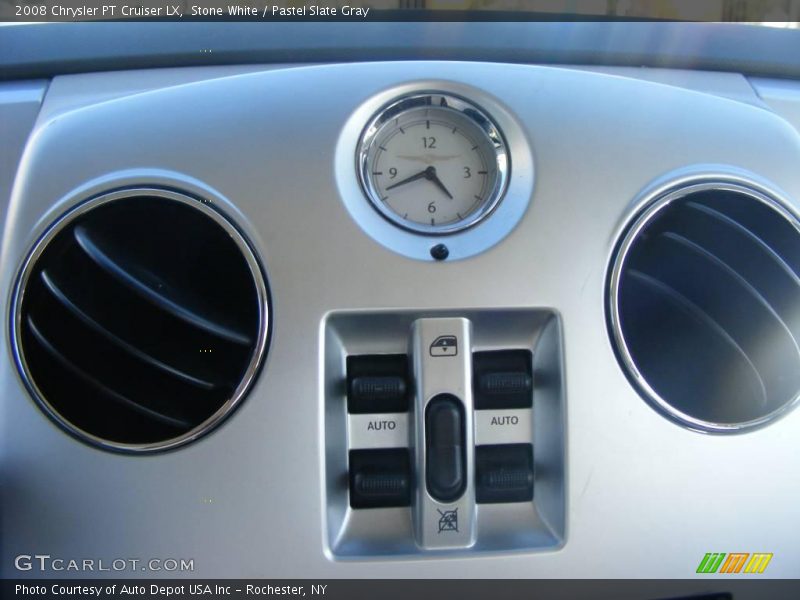 Stone White / Pastel Slate Gray 2008 Chrysler PT Cruiser LX