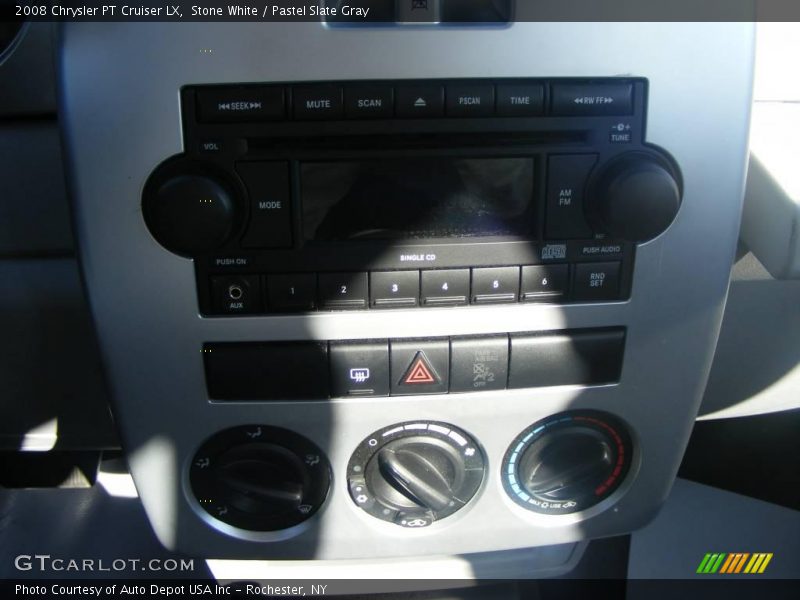 Stone White / Pastel Slate Gray 2008 Chrysler PT Cruiser LX