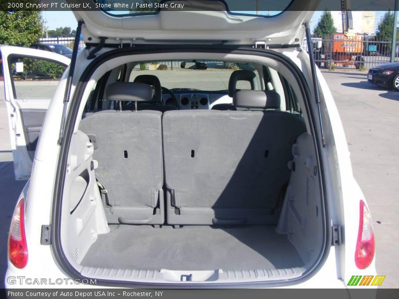 Stone White / Pastel Slate Gray 2008 Chrysler PT Cruiser LX