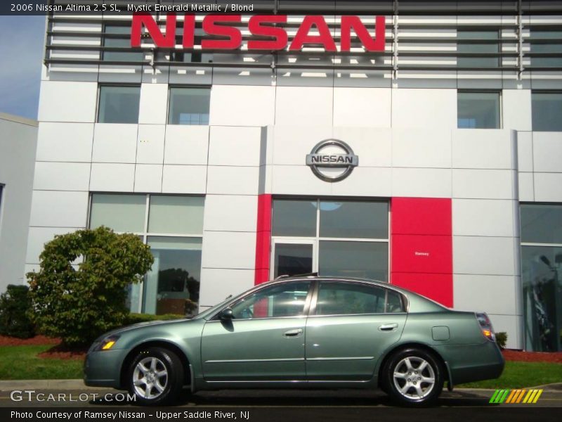 Mystic Emerald Metallic / Blond 2006 Nissan Altima 2.5 SL