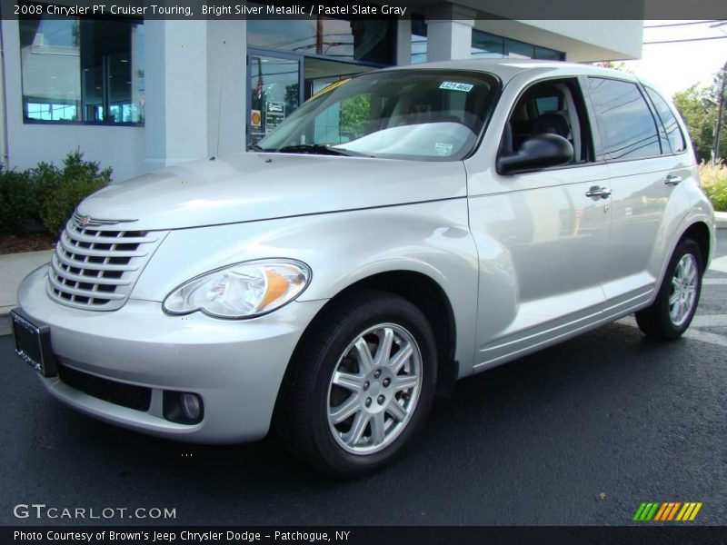 Bright Silver Metallic / Pastel Slate Gray 2008 Chrysler PT Cruiser Touring