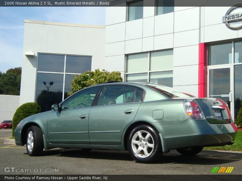 Mystic Emerald Metallic / Blond 2006 Nissan Altima 2.5 SL
