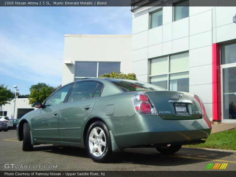 Mystic Emerald Metallic / Blond 2006 Nissan Altima 2.5 SL