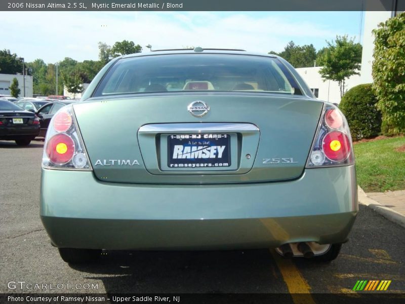 Mystic Emerald Metallic / Blond 2006 Nissan Altima 2.5 SL