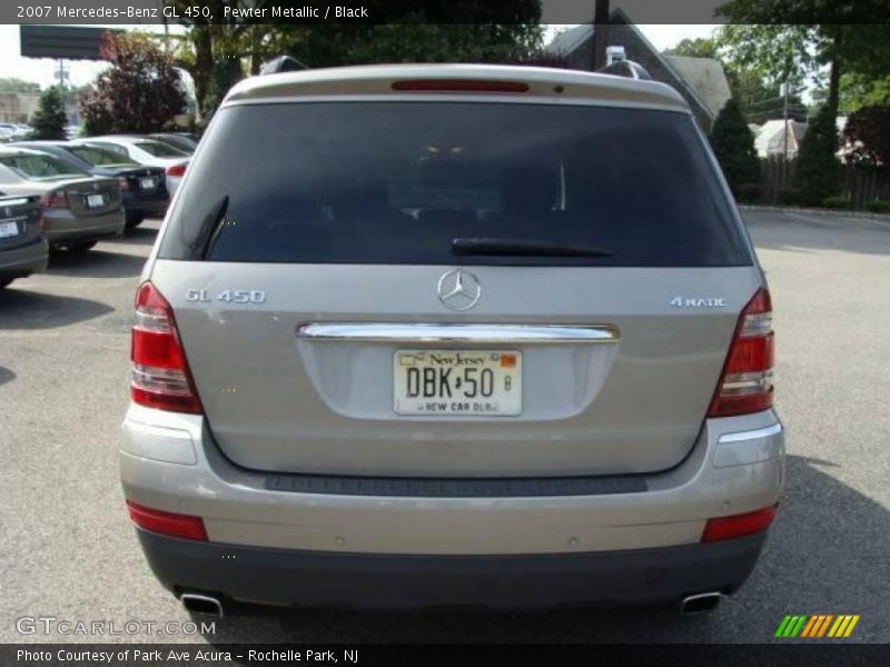 Pewter Metallic / Black 2007 Mercedes-Benz GL 450